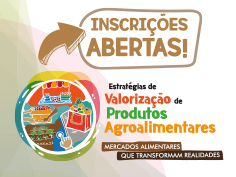 Ocorrerá nos dias 18 e 19 de Novembro o II Seminário Internacional “Estratégias de Valorização de Produtos Agroalimentares” onde os especialistas irão debater os “Mercados Alimentares que Transformam Realidades”